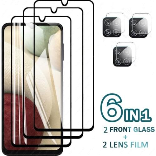 Tempered Glass for Samsung Galaxy A12 Screen Protector Glass for Samsung M12 Camera Film for Samsung A12 A42 5g Protective Glass