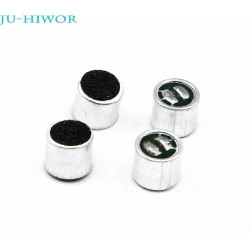100pcs Acoustic Microphone 6*H5MM Capacitive Electret Microphone SMD Pickup Sensitivity: 52DB