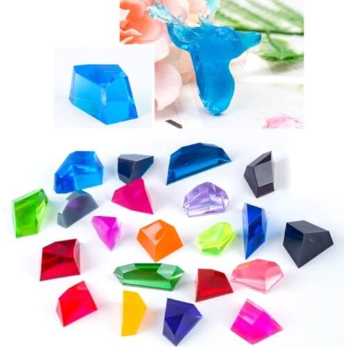 24 Color Large Bottle 30ml Resin Pigment Kit Transparent Epoxy UV Resin Coloring Dye Pigment Colorant Fading Resistance 85LB