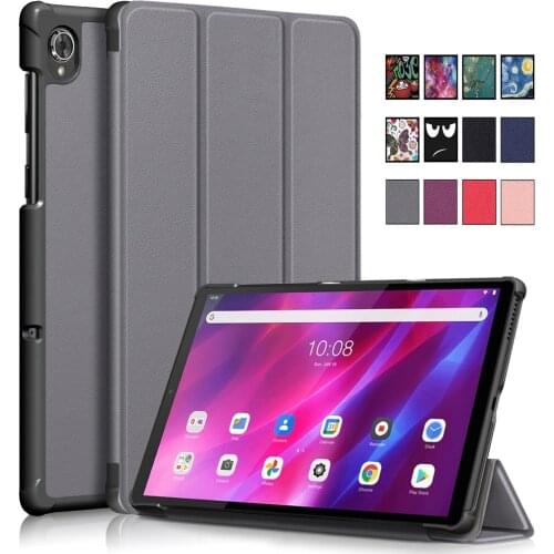Tablet Cases For Lenovo Tab K10 10.3 P11 Pro TB-J716F J706F Protective Flip Sleep Smart Cover P11 J606F X6C6 Cases