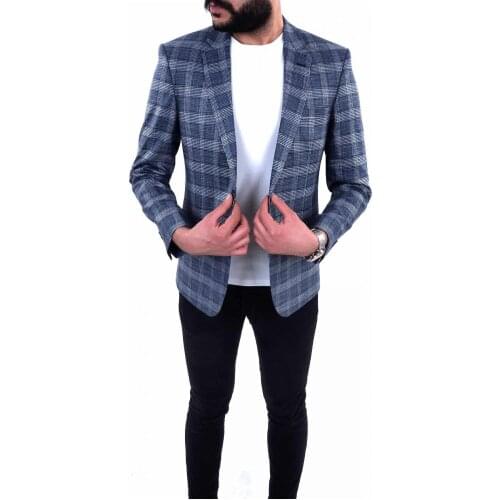 Jan Carlucci Polyviscose Regular Drop 6 Jacket