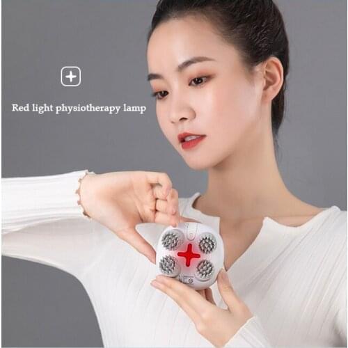 Head Massager USB Charging Wireless Scalp Massager Stress Relax Waterproof Body Back massager for Prevent Hair Loss Device