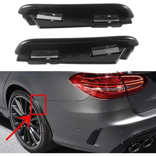 Fender Flare Extension Wheel Eyebrow Protector Lip Arch For Mercedes S205 W205 C200 C250 C300 C43 S213 E200 E250 E300 E43 AMG