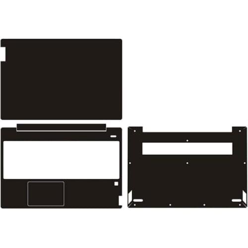 Laptop Carbon Fiber Vinyl Skin Sticker Cover For Lenovo ideapad S540-15/S540-15IWL/S540-15IML/S540 15.6-inch