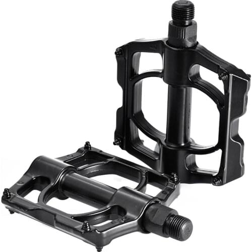 Mountain Bike Pedal Aluminum Alloy Ultra-light Bicycle Wide Pedal Enclosed moisturizing bearing Pedal for Cycling Bike Accessory