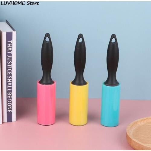 1pc Reusable Pet Fluff Brush Sticky Roller Lint Cleaner Washable Hair Dust Remover Dust Removal Drum For Clothes Sticking Device