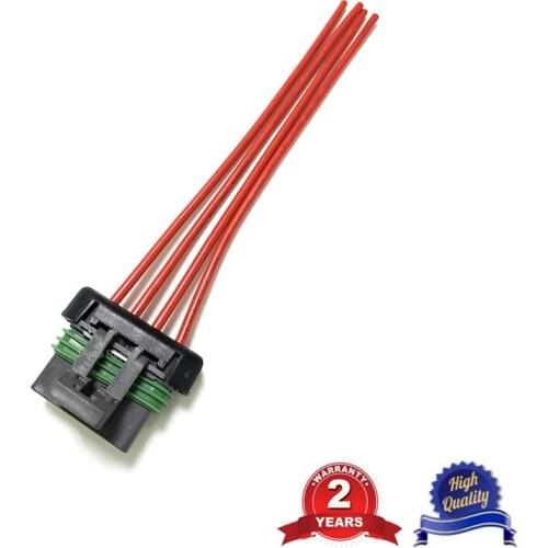 Wiring Harness Pigtail Connector For Blower Motor Switch Resistor Fits 2004-2008 Chevrolet Colorado or GMC Canyon 2003-2006