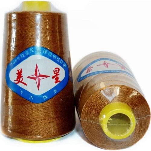 2000m high quality 100% polyester denim / sewing thread / luggage threads many colors good toughness