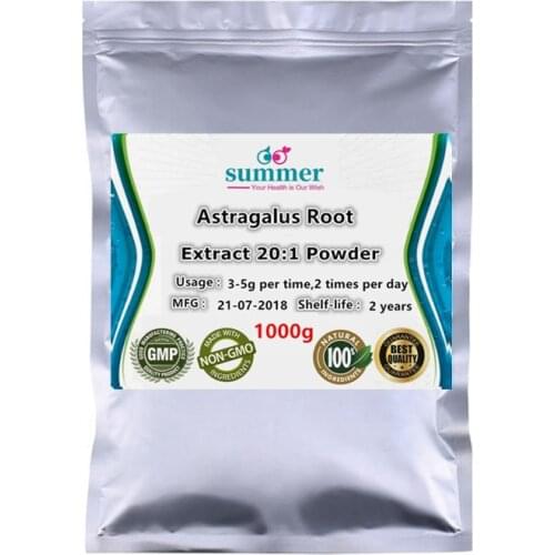 1000g Wild Astragalus Root extract 20:1 powder,Huang qi,Milkvetch Root,RADIX ASTRAGALI extract for Anti-Aging,Booster Longevity