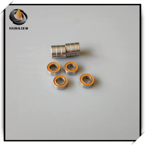 2Pcs SMR74 2RS CB 4X7X2.5 ABEC7 4x7x2.5mm Stainless steel hybrid ceramic ball bearing