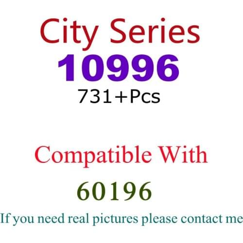 731Pcs 10996 Building Block Toy City Series 60196 Assembled Building Block Childrens Toy Gifts
