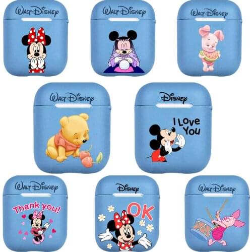 Nice Kiss Minnie Mickey MousePattern Case for Airpods Pro 1/2 Cover Protective Earphone Cases Headphones Funda Protective For Ai