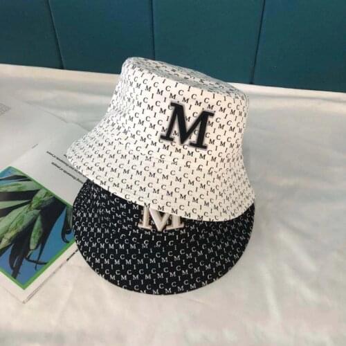 Reversible Double Side Wear Cotton Beach Bucket Hat Summer Outdoor Boys Girls Cap Breathable Packable