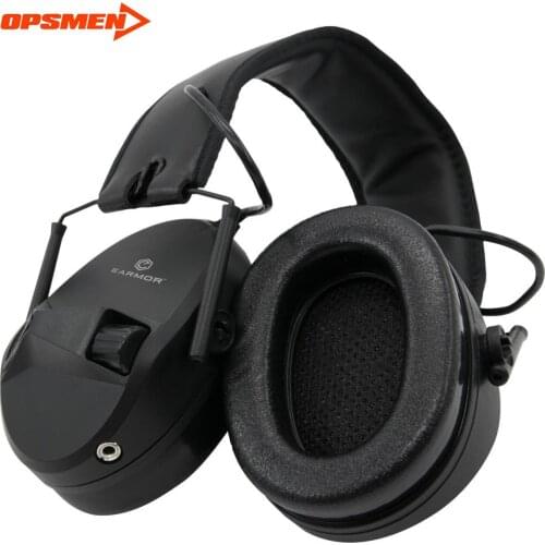Tactical Shooting Earmuff Anti-Noise Ear Protector Hearing Protection Headset Foldable Hunting Noise Reducer Ear Saver