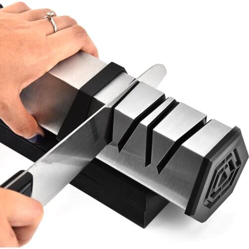 New Electric Knife Sharpener Cross-Border Knife Sharpener Fast Knife Sharpener Automatic Household Knife Sharpener