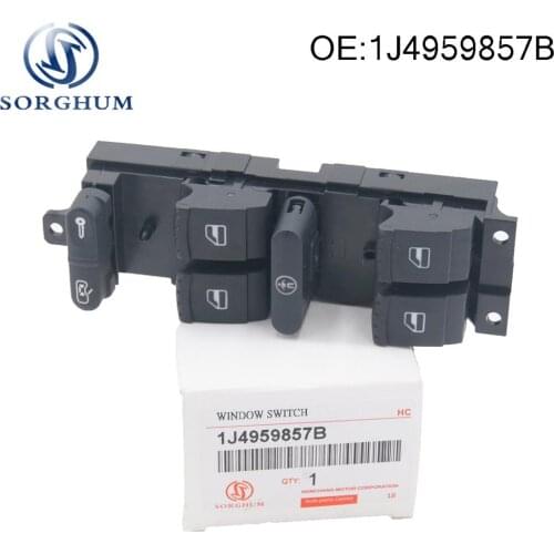 Window Panel Master Control Switch 1J4959857B For VW Passat B5 Jetta Bora MK4