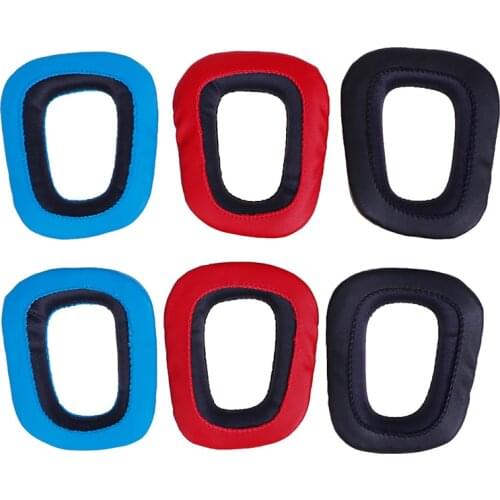 Hot sale 1Pair Replacement Earpads Cushions for Logitech G35 G930 G430 F450 Earpad Cover