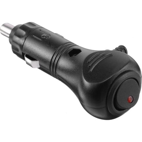 Mayitr 1pc High Quality Automobile Cigarette Lighter Multi-functional 12V Male Car Cigarette Lighters Socket Plug Connector