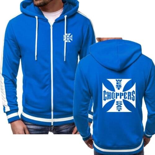 2021 New Spring Autumn Mens Hoodies West Coast Choppers Streetwear printing Fashion cotton casual Hooded Mens hoodie