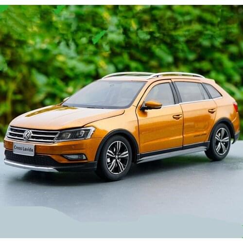 Original factory authentic 1:18 VW cross Lavida 2016 diecast car model for toys, gift, collection