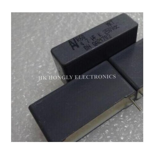 10PCS R60 MKT 4.7UF K 250V 475 P=27.5MM FILM CAPACITOR