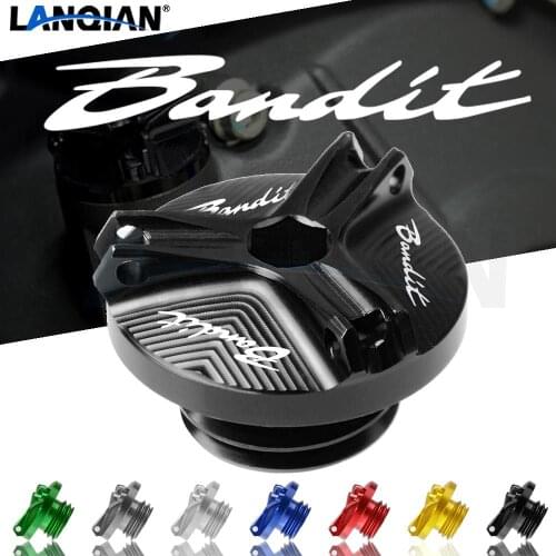 Motorcycle Oil Drain Sump Plug Engine Filler Tank Cap Cover Racing Bolts For Suzuki BANDIT 1200 BANDIT 600 BANDIT 650 Bandit 400