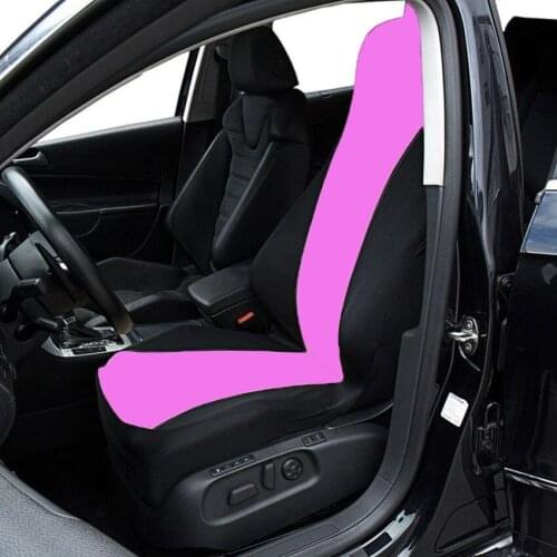 High Quality Car Seat Covers Universal Fit Polyester 3MM Composite Sponge Car Styling lada car cases seat cover accessories