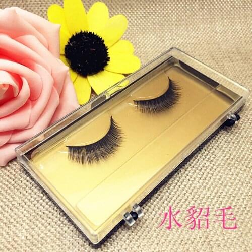 1 pairs Natural Thick Mink False Eyelashes for Beauty Make up Natural Extension Eyelashes Mink Individual Fake lash for ZP002