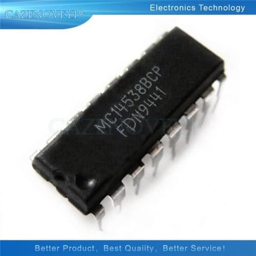 10pcs/lot MC14538BCP MC14538 14538BCP DIP-16 In Stock