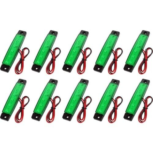 10X Led Rock Lights, Strip Lights,Wheel Well Lights,Waterproof 6 Led Car Lights Kit for Jeep,Offroad,Truck,RV,Ford