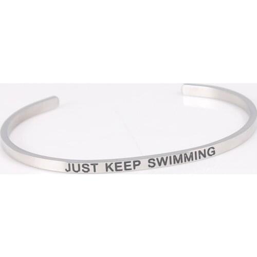 4 Kinds Of Meanings Best Friend Bracelet Stainless Steel Bracelet Ladies Friendship Cuffs Open Bracelet Girl Girlfriend Gifts