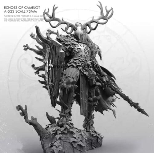 75MM Resin model kits DIY figure colorless and self-assembled A-523