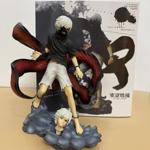 Anime Tokyo Ghoul Figure Toy ARTFX J Mask Kaneki Ken Touka Kirishima Action Figure Statue Model Toys 22cm