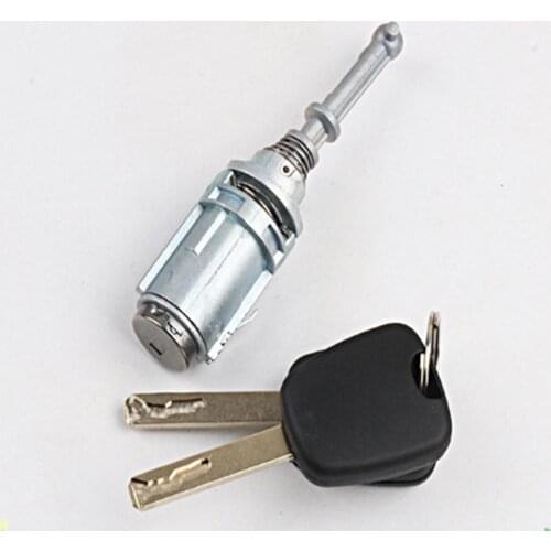 Car Left Door Lock Cylinder Locks Accessories For Citroen C2 C3 9170.T9 With 2 Keys Replacement Lock Set Locksmith Tools