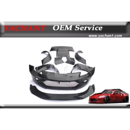 Car-Styling Fiber Glass FRP Bodykit Fit For 02-08 350Z Z33 RB V2 Style Bumper Fender Rear Diffuser Spoiler