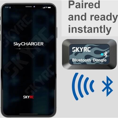 SKYRC SK-600075-01 WiFi Module Compatible With Imax B6 Mini B6AC V2 This Wi-Fi Module support both iOS and Android device