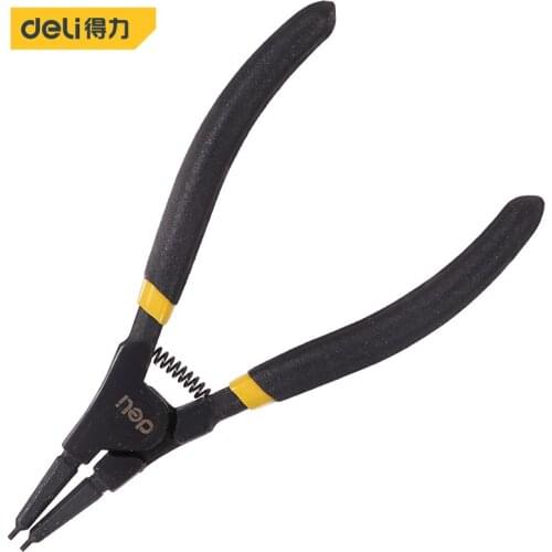 Deli Professional External Bending Snap Ring Pliers Hand Wire stripper Nippers Multipurpose tool Tool kits electric tools