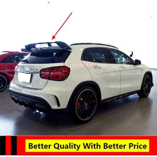 UBUYUWANT ABS Material Rear Roof Wing Spoiler For Mercedes-Benz GLA Class X156 GLA45 AMG GLA200 GLA220 GLA250 GLA260 2014-2017