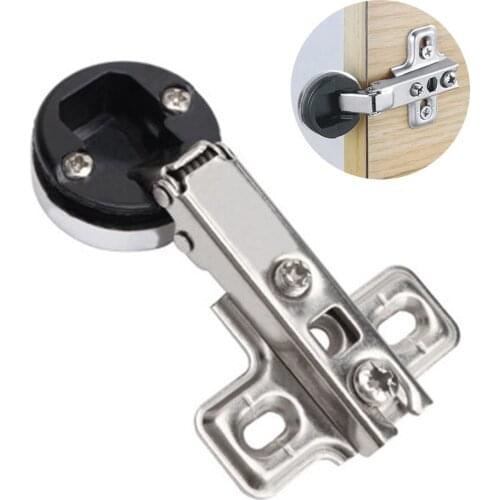 Hardware Wine Cabinet Cupboard Practical Furniture Durable Full Overlay Glass Door Hinge 26mm Cup Screws