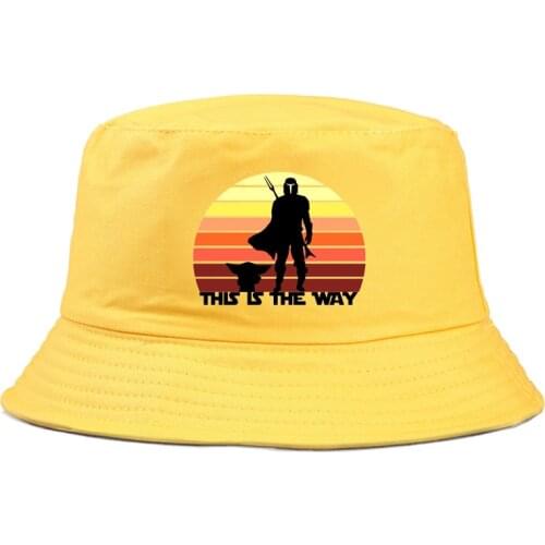 Panama Caps Mens Disney moive Star wars Woman Bucket Hats Summer Men Fishing Fisherman Hat