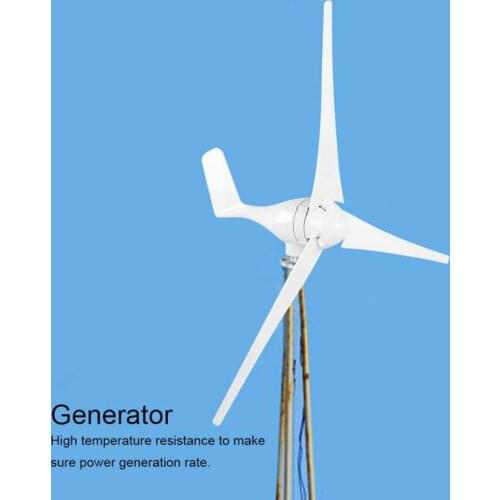 800W Small Wind Generator 3-phase AC permanent magnet synchronous generator 3 Blades Power Turbines