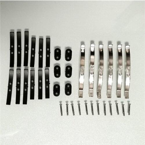 1Set Metal Spring Steel Sheet Truck Base Damper Sheet Set Spare Parts for WPL/FY/JJ 6WD 6x6 Drive RC Military Army Truck Models