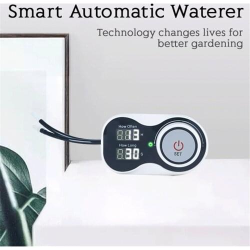 Intelligent Automatic Drip Irrigation Kit Gardening Self Watering System With Timer For Indoor Outdoor Plants Watering Tool Set