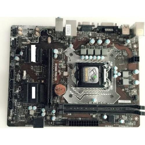 Free shipping original motherboard for MSI B150M PRO-VD DDR4 LGA 1151 for I3 I5 I7 14nm USB2.0 USB3.0 16GB Desktop motherborad