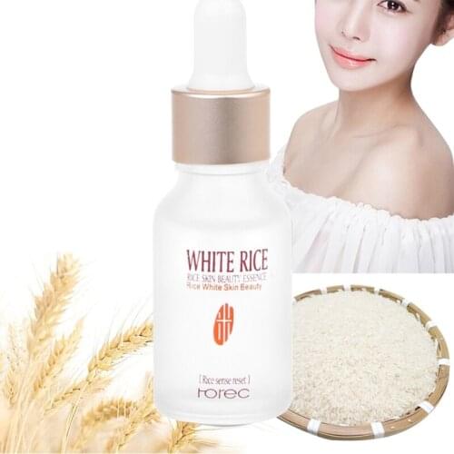15ml Rice Protein Plant Essence Face Skin Care Anti Wrinkle Anti Aging Whitening