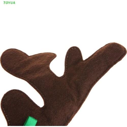1XCC Christmas Pet Headband Deer Horn Hat Costume Dog Puppy Cat Cosplay Party Product