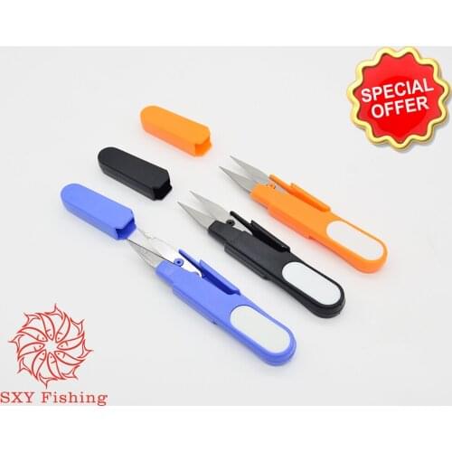 SXY FISHING Multiple colors Handmade scissors DIY scissors Fishing scissors Protective sleeve scissors Art scissors Ultra sharp