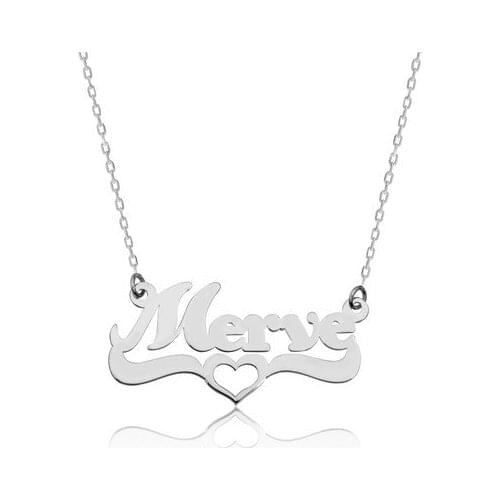 Silver Is Heart Pendant