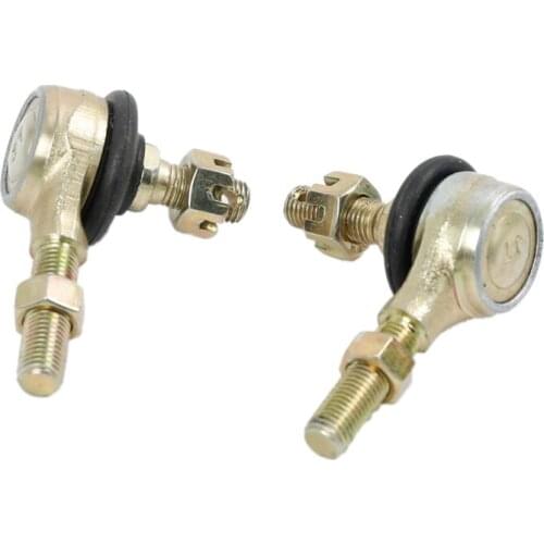 Mayitr 1Pair Metal M10 Tie Rod Ball Joint For 50cc 70cc 90cc 110cc 125cc 150cc 200cc 250cc ATV Quad 4-Wheeler