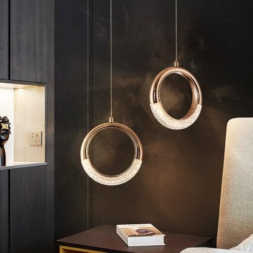 Modern nordic led glass ball hanging lamp luminaire suspendu luminaire kitchen fixtures lumiere bedroom hanging lamp